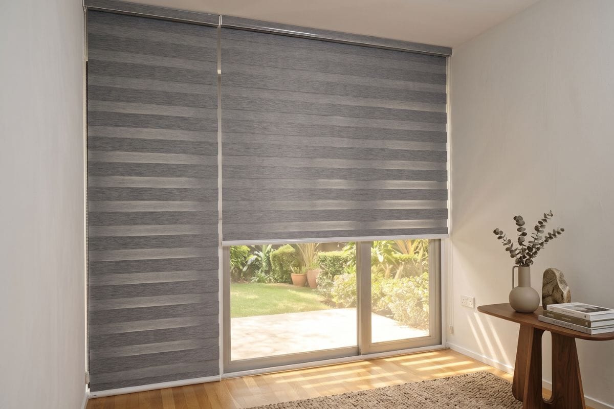 Blackout combi blinds for a Clementi condo in Singapore by Cornerstone