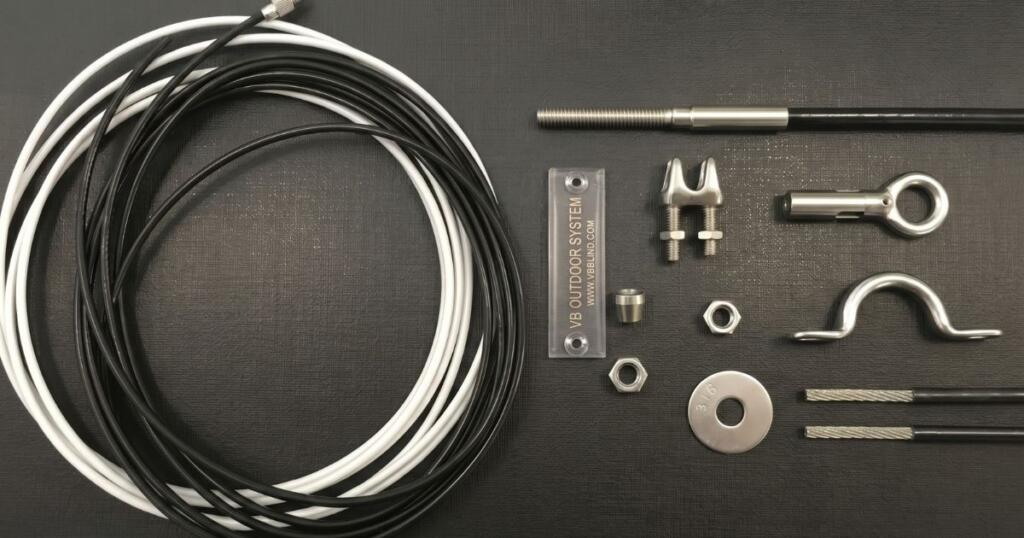 Quality outdoor blinds system components by VB Blind for Cornerstone in Singapore
